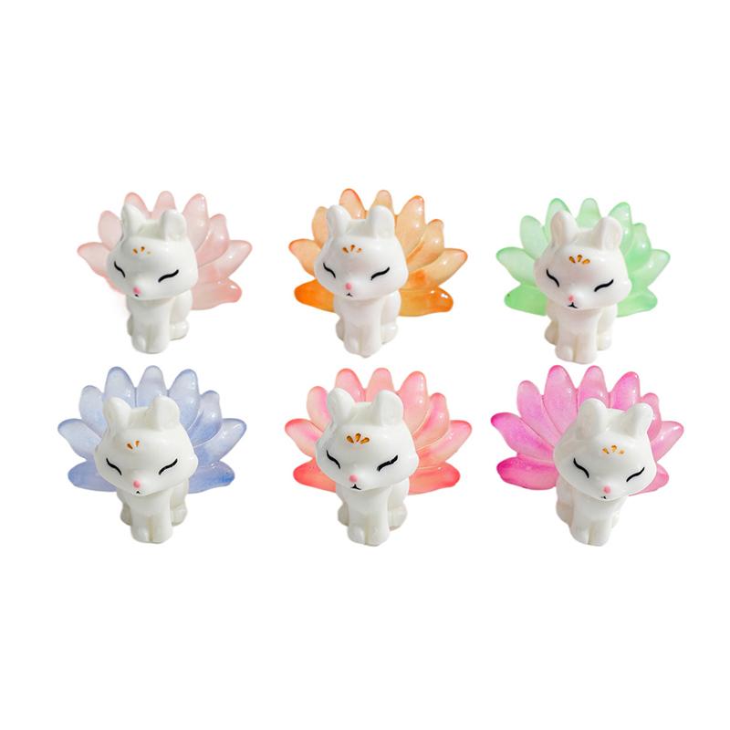 1Pc Miniature Figures Fox Micro Landscape Dollhouse Decor Cute Mini Luminous Resin Nine Tailed Fox Ornament Glow In The Dark
1Pc Miniature Figures Fox Micro Landscape Dollhouse Decor Cute Mini Luminous Resin Nine Tailed Fox Ornament Glow In The Dark