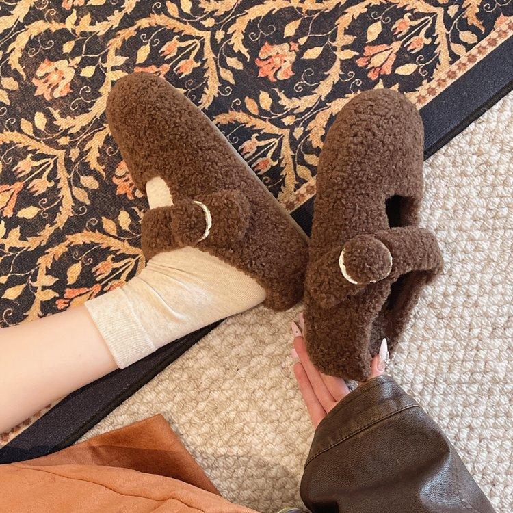 Нежные Мэри Джейн однословные хлопковые тапочки теплые пушистые туфли женские 2025 осень и зима новые с закрытым носком полутапочки женские 40
Нежные Мэри Джейн однословные хлопковые тапочки теплые пушистые туфли женские 2025 осень и зима новые с закрытым носком полутапочки женские 40