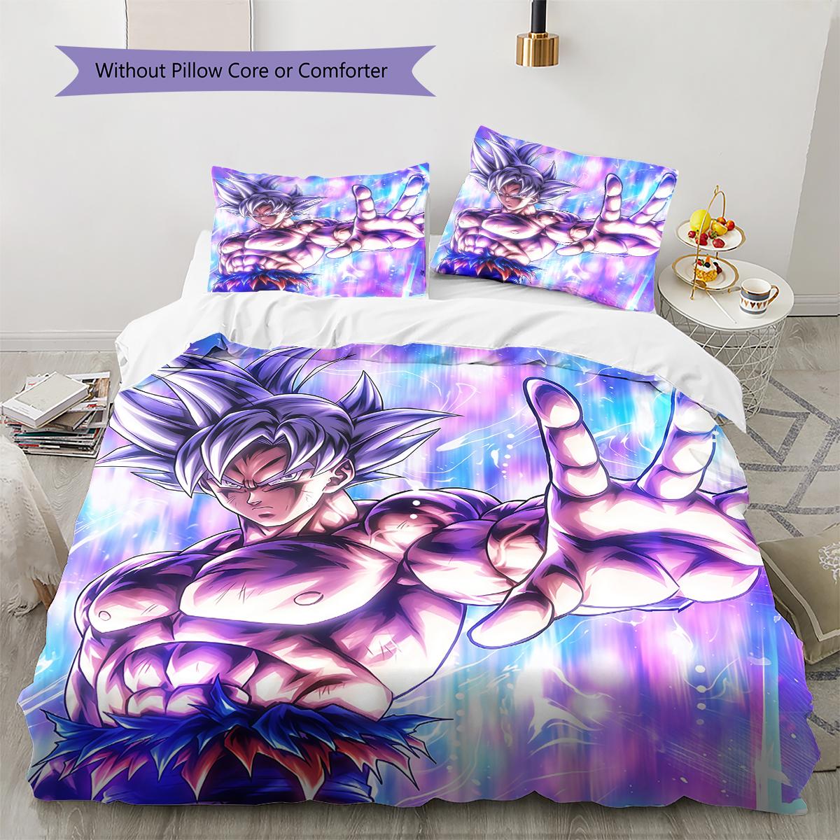 Постельное белье с узором Dragon Ball Super, Комплект одеяло, Пододеяльник, Наволочка, Домашний подарок на день рождения (1 пододеяльник + 2 наволочки, без наполнителя) 135x200cm
Постельное белье с узором Dragon Ball Super, Комплект одеяло, Пододеяльник, Наволочка, Домашний подарок на день рождения (1 пододеяльник + 2 наволочки, без наполнителя) 135x200cm