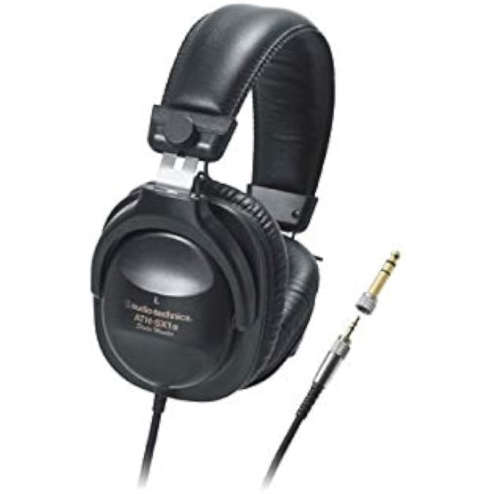 Audio-Technica Studio Monitor Stereo Headphones ATH-SX1a Made in Japan Black
Audio-Technica Studio Monitor Stereo Headphones ATH-SX1a Made in Japan Black