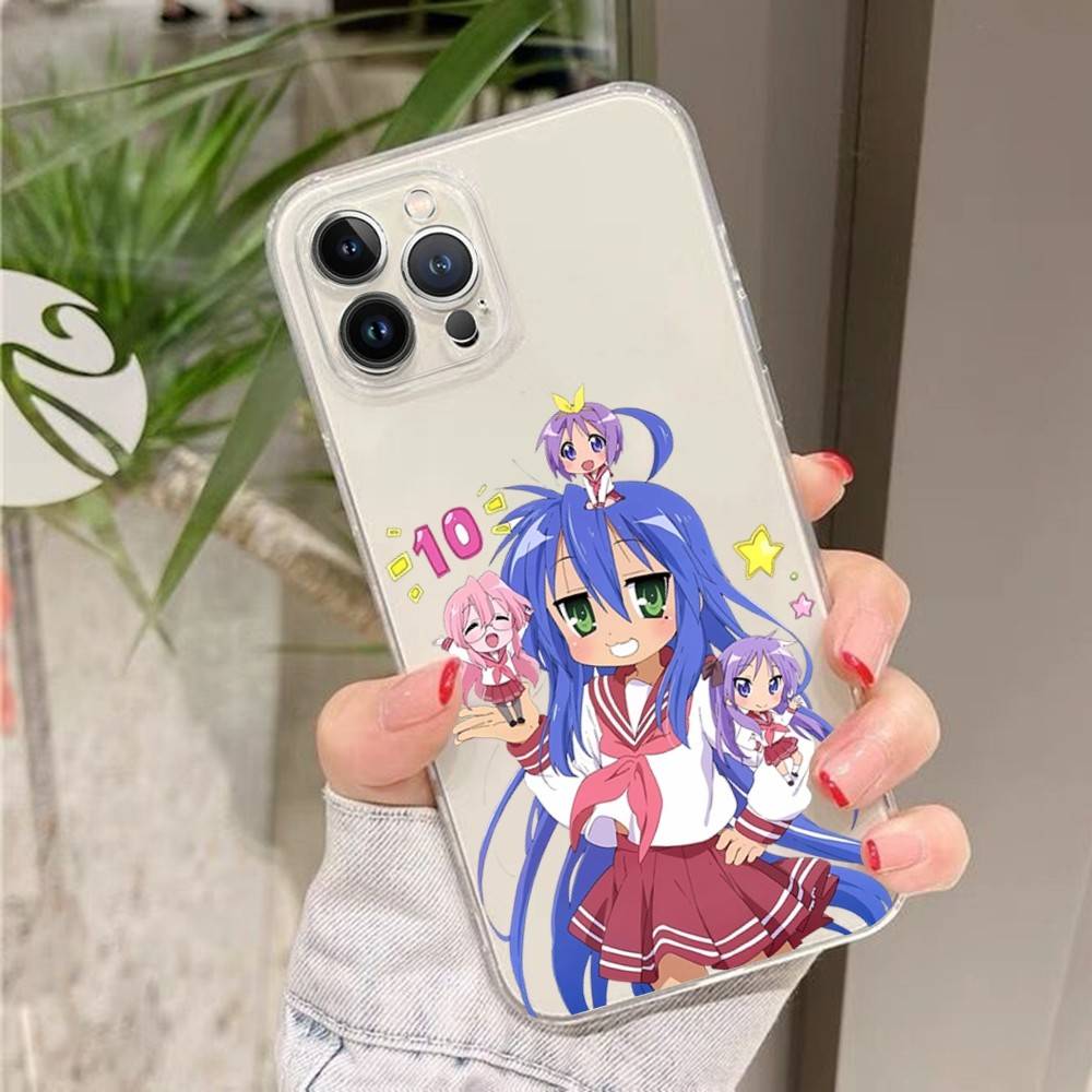 Kawaii Anime Lucky Stars Phone Case For IPhone 16 15 14 11 12 13 Mini Pro XS Max Cover 6 7 8 Plus X Funda Shell iPhone 11
Kawaii Anime Lucky Stars Phone Case For IPhone 16 15 14 11 12 13 Mini Pro XS Max Cover 6 7 8 Plus X Funda Shell iPhone 11