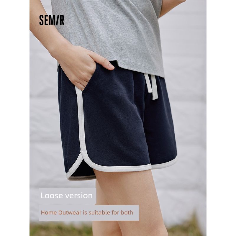 Senma Home Wear Women s Pure Cotton Shorts Sports Pants Summer Baggy Pajama Pants Leisure Pants Retro Contrast Color Casual Pants Black 90001 M
Senma Home Wear Women s Pure Cotton Shorts Sports Pants Summer Baggy Pajama Pants Leisure Pants Retro Contrast Color Casual Pants Black 90001 M