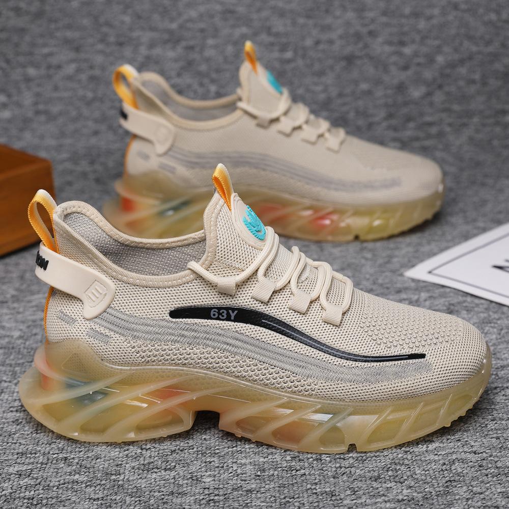 Spring new men s lightweight and breathable fly-woven shoes soft-soled mesh running shoes trendy casual shoes foreign trade 44 бежевий
Spring new men s lightweight and breathable fly-woven shoes soft-soled mesh running shoes trendy casual shoes foreign trade 44 бежевий