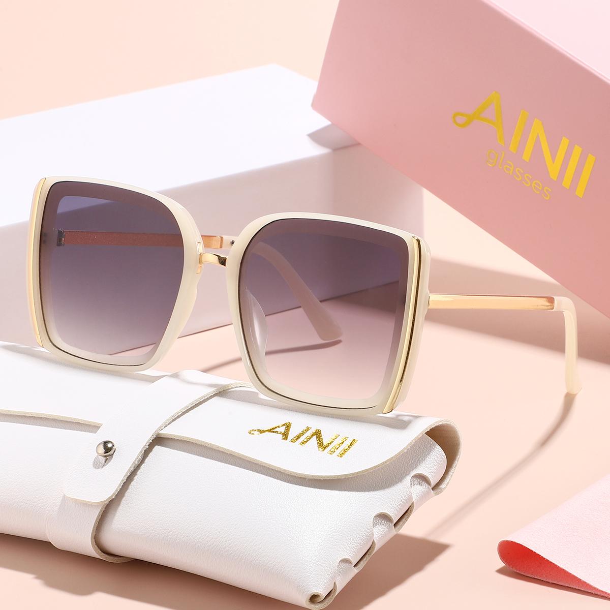 European and American retro fashion unisex sunglasses, trendy and versatile, summer sun shading, sun protection, UV resistant su
European and American retro fashion unisex sunglasses, trendy and versatile, summer sun shading, sun protection, UV resistant su
