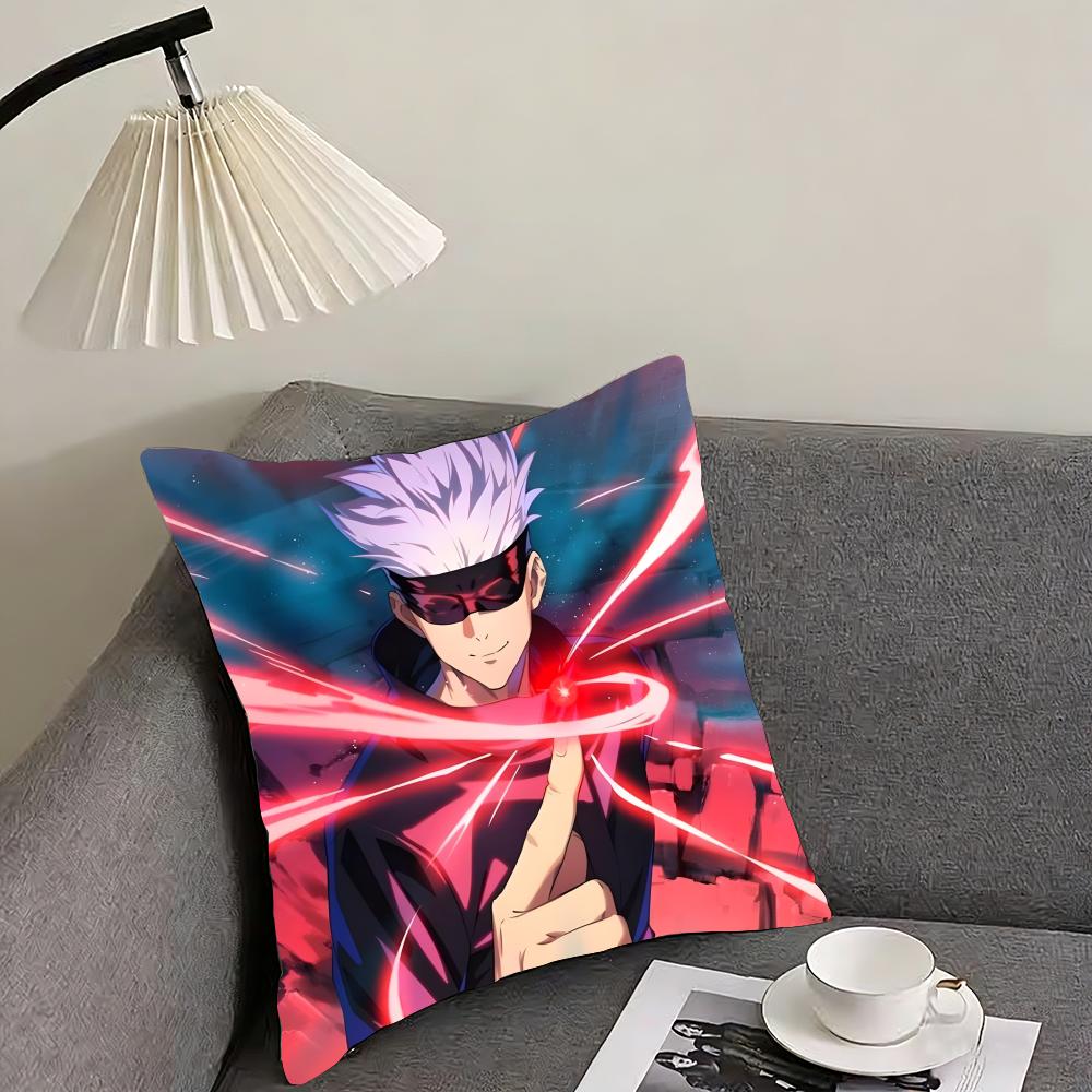 JJujutsu KaisenN Gojo Satoru Cushion Cover Pillowcase Ultra Soft Skin Friendly Fabric Cloud Like Comfort Concealed Zipper 30x30cm
JJujutsu KaisenN Gojo Satoru Cushion Cover Pillowcase Ultra Soft Skin Friendly Fabric Cloud Like Comfort Concealed Zipper 30x30cm