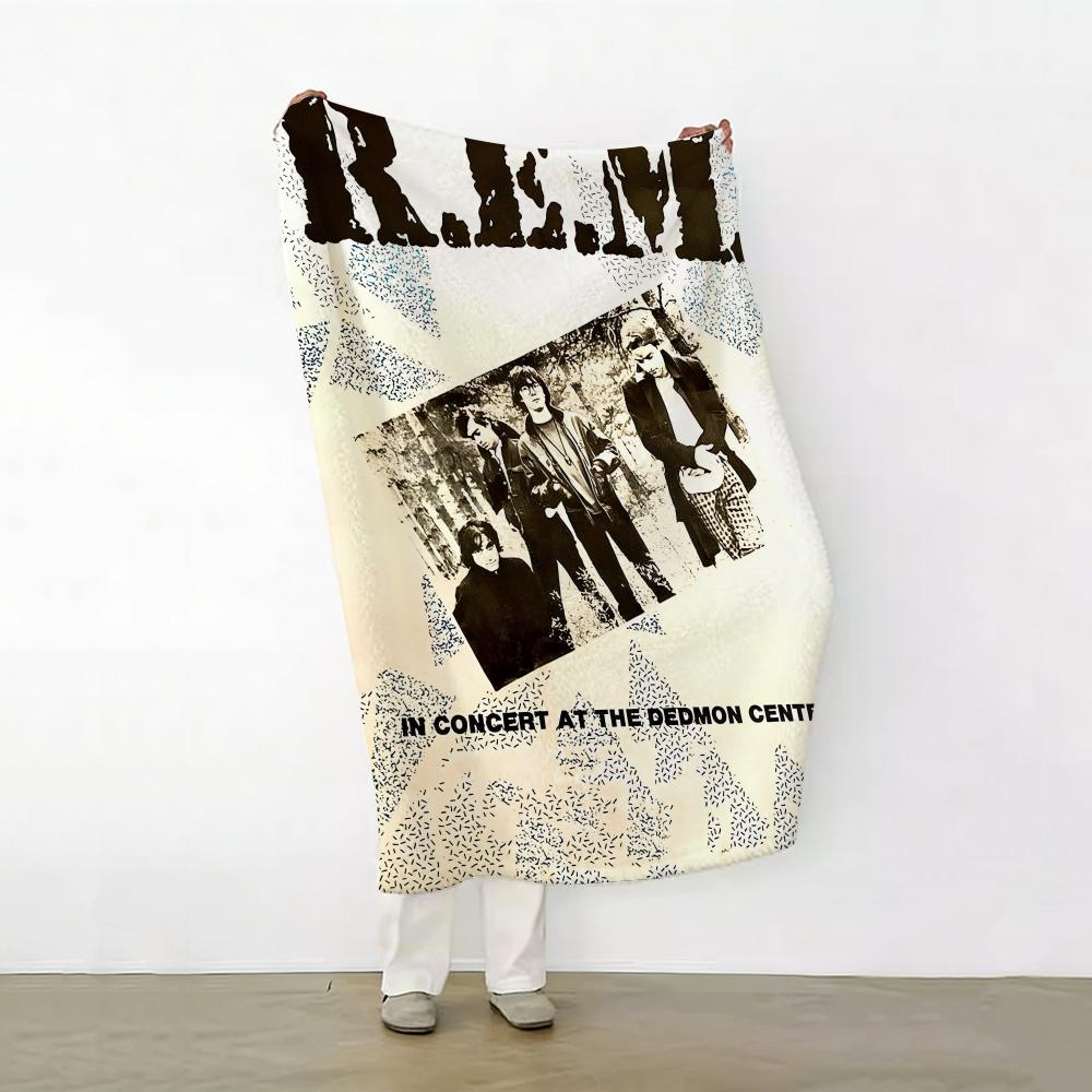 Band R R.E.M Throw Soft Warm Flannel Fleece Throw Blanket for Sofa Bed Travel Home 75cmx90cm
Band R R.E.M Throw Soft Warm Flannel Fleece Throw Blanket for Sofa Bed Travel Home 75cmx90cm