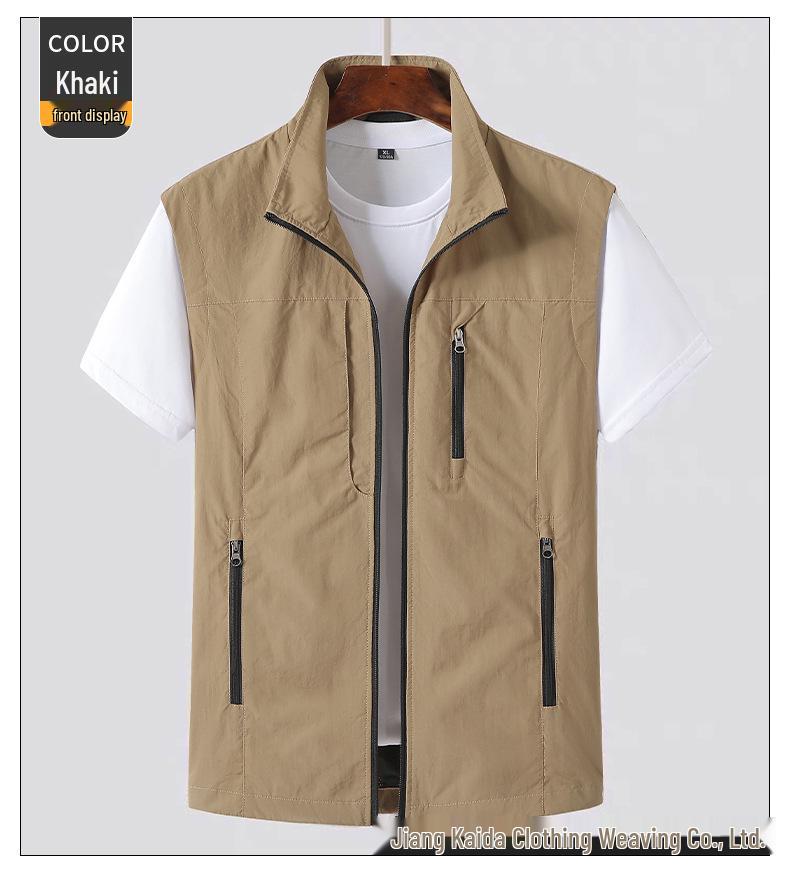 Мужская тонкая безрукавка на заказ для рыбалки и фотографии на открытом воздухе 4XL темные хаки
Мужская тонкая безрукавка на заказ для рыбалки и фотографии на открытом воздухе 4XL темные хаки