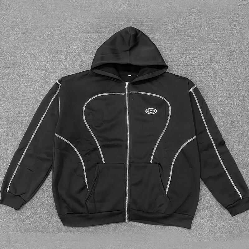 Европейские и американские модные тенденции, повседневные свободные вышитые толстовки для мужчин и женщин на осень и зиму L чёрный
Европейские и американские модные тенденции, повседневные свободные вышитые толстовки для мужчин и женщин на осень и зиму L чёрный