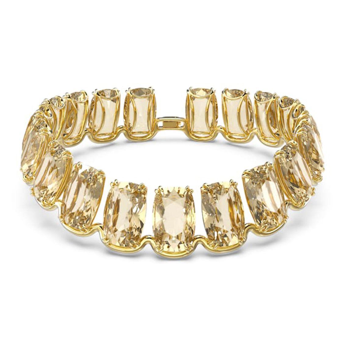 Swarovski Harmonia Choker Necklace Large Floating Imitation Crystal Yellow Gold Tone Women necklaces 5616516 Box (Random Color)
Swarovski Harmonia Choker Necklace Large Floating Imitation Crystal Yellow Gold Tone Women necklaces 5616516 Box (Random Color)