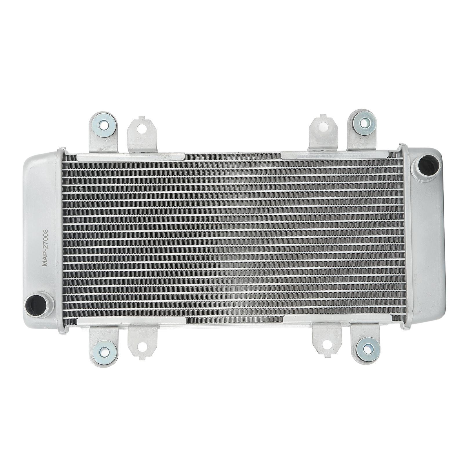 Motorcycle Radiator Cooler Cooling Water Tank Assembly Aluminum Replacement for NINJA 300 2013‑2018 срібний
Motorcycle Radiator Cooler Cooling Water Tank Assembly Aluminum Replacement for NINJA 300 2013‑2018 срібний