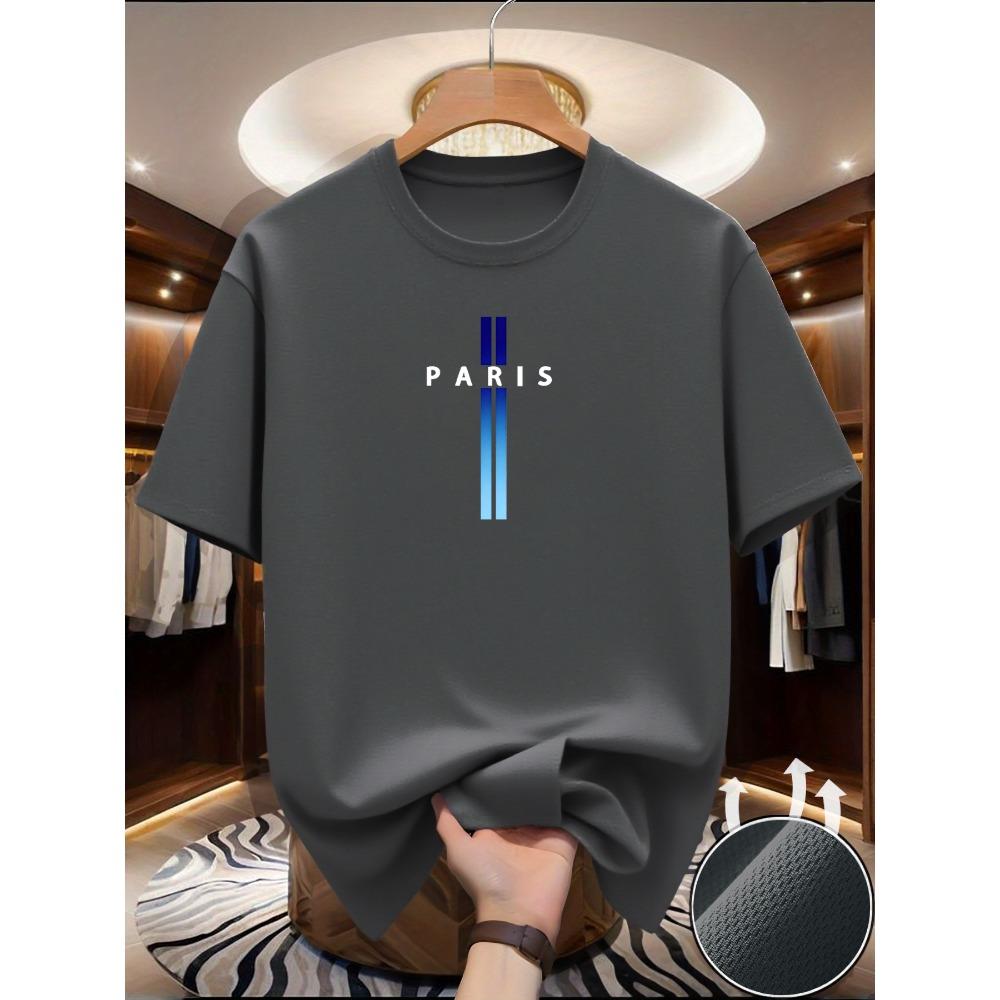 Men s Summer Exercise Blue/white gradient print T-shirts High Grade Breathable Quick Dry Short Sleeved Top Marathon Gym Fitness M
Men s Summer Exercise Blue/white gradient print T-shirts High Grade Breathable Quick Dry Short Sleeved Top Marathon Gym Fitness M