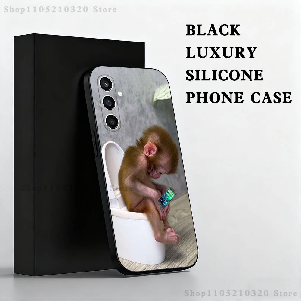 Cute Funny Monkeys Symbol Phone Case For Samsung S25,S24,S23,S22,S21,S20,S10,Ultra,Plus,Lite,FE,Soft Silicone Black Cover SamsungS23plus 5G
Cute Funny Monkeys Symbol Phone Case For Samsung S25,S24,S23,S22,S21,S20,S10,Ultra,Plus,Lite,FE,Soft Silicone Black Cover SamsungS23plus 5G