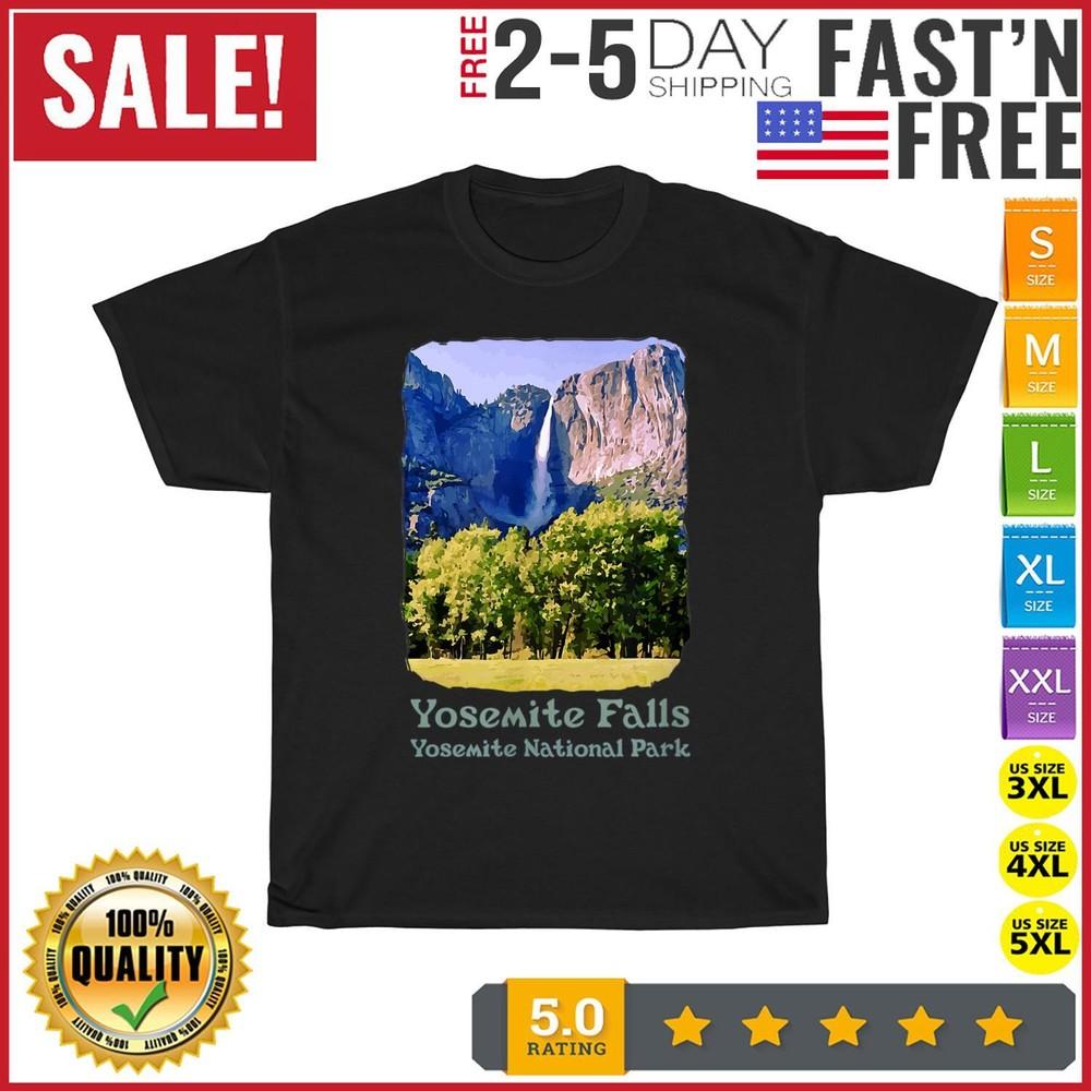 Yosemite Falls, Yosemite National Park Vintage T Shirt Men Women Fashion NEW 4XL
Yosemite Falls, Yosemite National Park Vintage T Shirt Men Women Fashion NEW 4XL