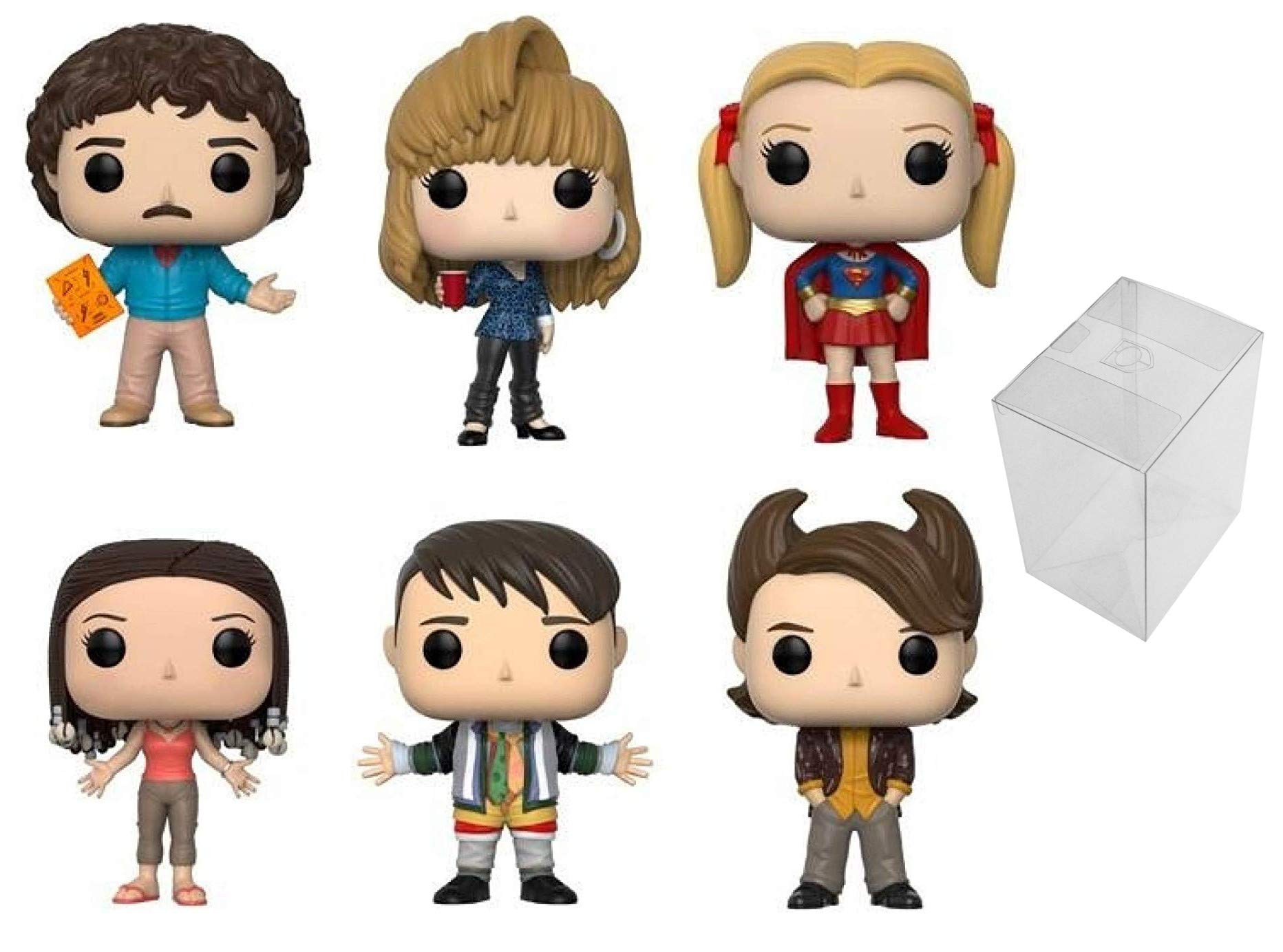 Набор из 6 коллекционных виниловых фигурок Funko Friends Series 2 с 6 защитными накладками PopShield для коробок Pop!телевидение
Набор из 6 коллекционных виниловых фигурок Funko Friends Series 2 с 6 защитными накладками PopShield для коробок Pop!телевидение