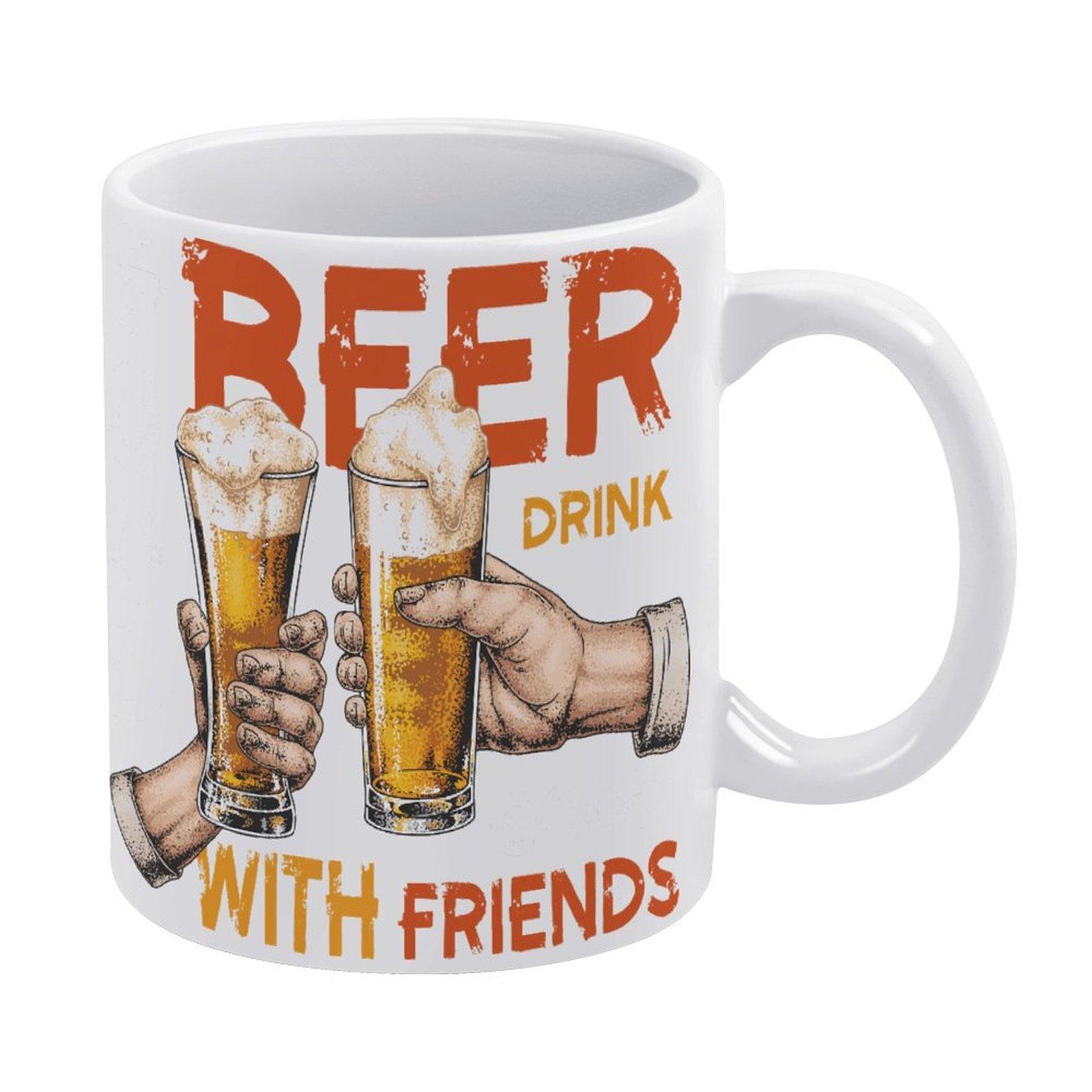 1pc 11oz Beer Lover Ceramic Mug with Double-Sided Print, Lightweight Daily Cup for Home Kitchen or Work Desk, Unique Gift for Friends белый
1pc 11oz Beer Lover Ceramic Mug with Double-Sided Print, Lightweight Daily Cup for Home Kitchen or Work Desk, Unique Gift for Friends белый