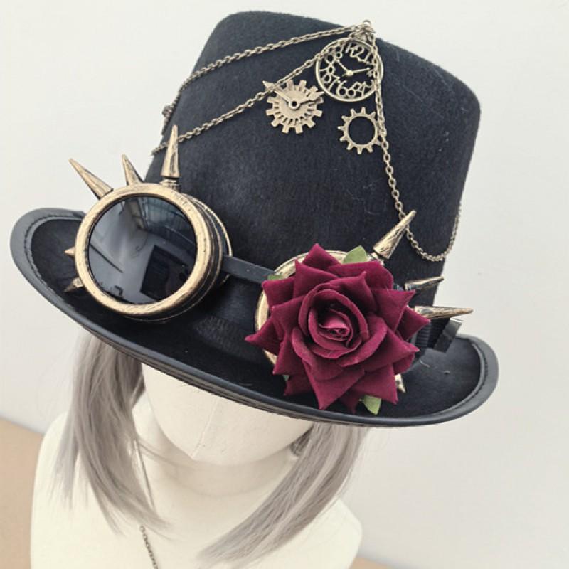 Steampunk Top Hat Ball Victoria Cosplay Goggles Rose Gear Jazz 318 бронзовый
Steampunk Top Hat Ball Victoria Cosplay Goggles Rose Gear Jazz 318 бронзовый