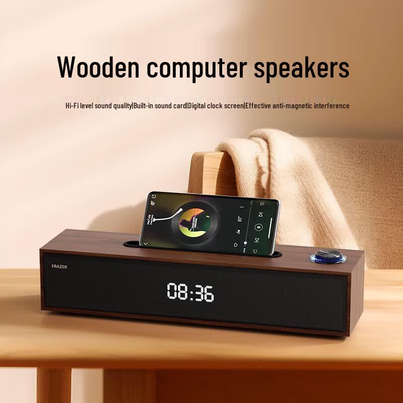 Lenovo YNENG W21 HIFI Bluetooth Speaker with Digital Clock & Phone Stand (CN version)
Lenovo YNENG W21 HIFI Bluetooth Speaker with Digital Clock & Phone Stand (CN version)