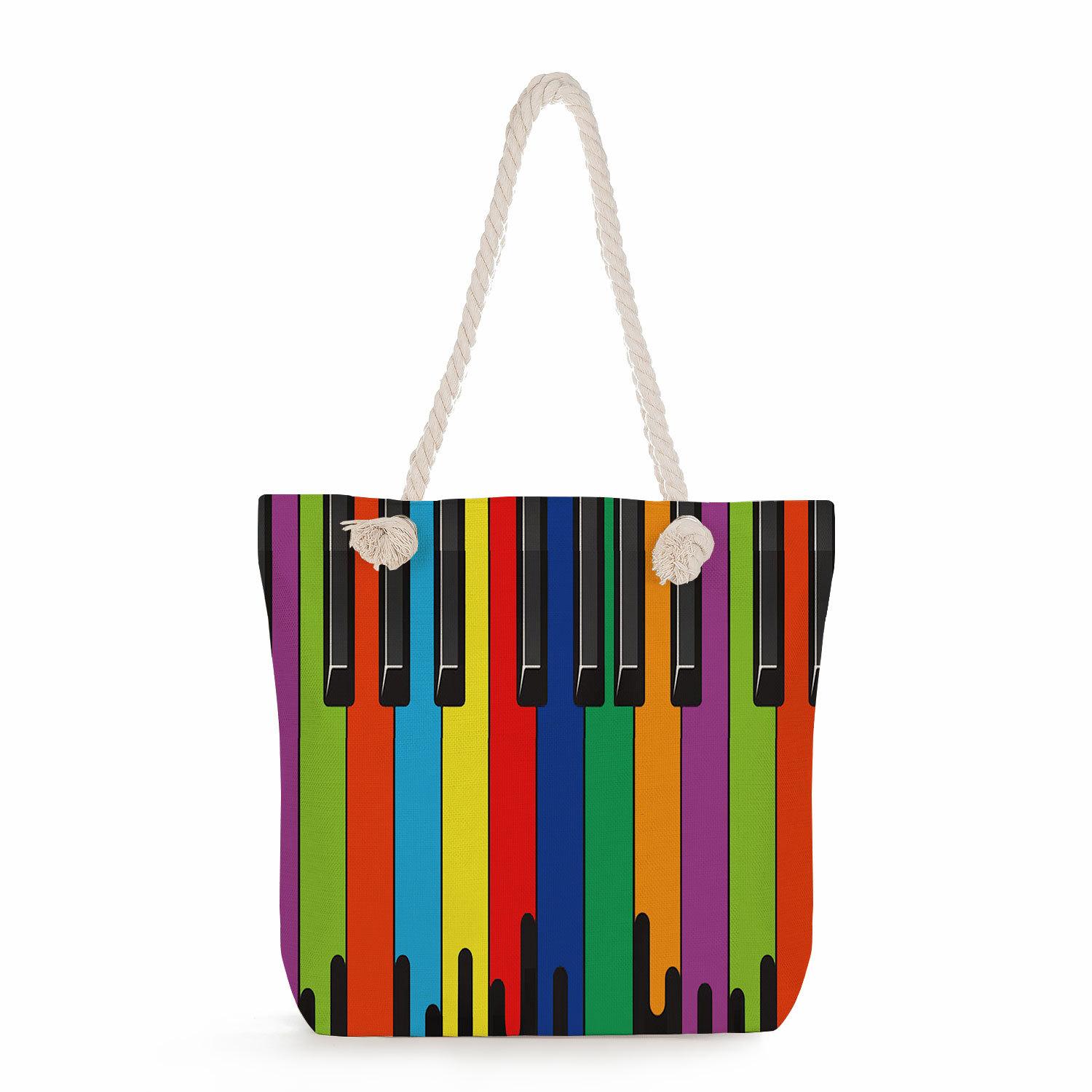 Color print thick rope single-shoulder beach bag 7299 KTB
Color print thick rope single-shoulder beach bag 7299 KTB