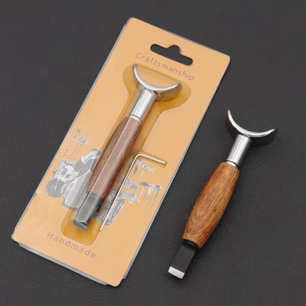 Leather Carving Rotary Knife Handmade DIY Stainless Steel Pear Wood Handle With Adjustable Height Vegetable Tanning Tool Knife рожевий ліс
Leather Carving Rotary Knife Handmade DIY Stainless Steel Pear Wood Handle With Adjustable Height Vegetable Tanning Tool Knife рожевий ліс
