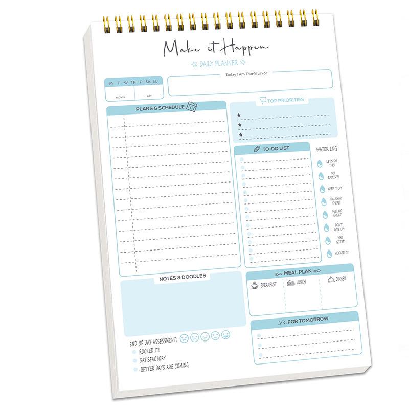 Custom English Sticky Note Pad, Daily Planner Notebook, A5 Simple Schedule Book, Personalized Planner 21CM x 14.2CM
Custom English Sticky Note Pad, Daily Planner Notebook, A5 Simple Schedule Book, Personalized Planner 21CM x 14.2CM