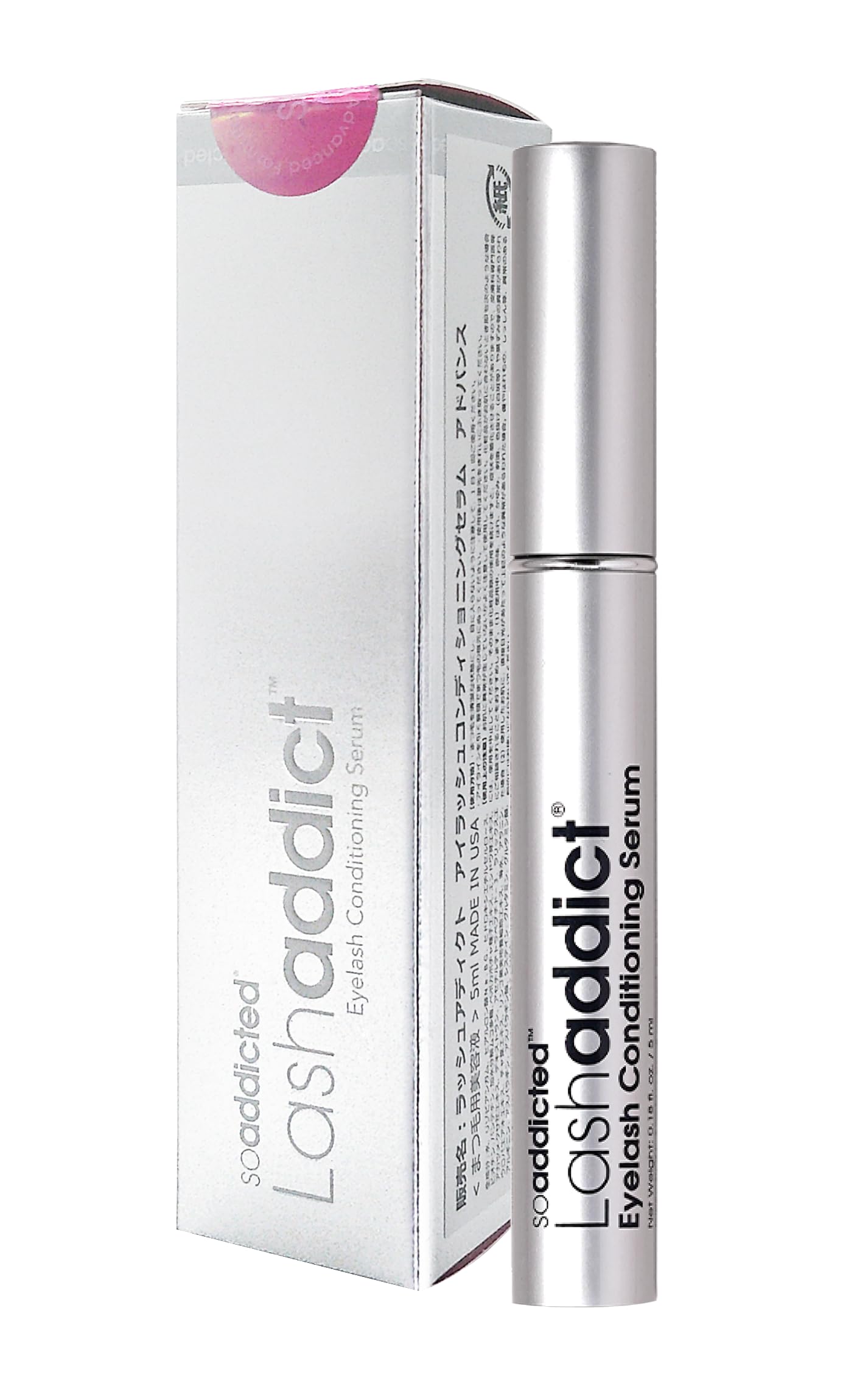 Lashaddict Lash Addict Сыворотка для ресниц Сыворотка для кондиционирования ресниц Усовершенствованная 5 мл Оригинальный продукт Уход за ресницами Для упругих и объемных ресниц чистый
Lashaddict Lash Addict Сыворотка для ресниц Сыворотка для кондиционирования ресниц Усовершенствованная 5 мл Оригинальный продукт Уход за ресницами Для упругих и объемных ресниц чистый