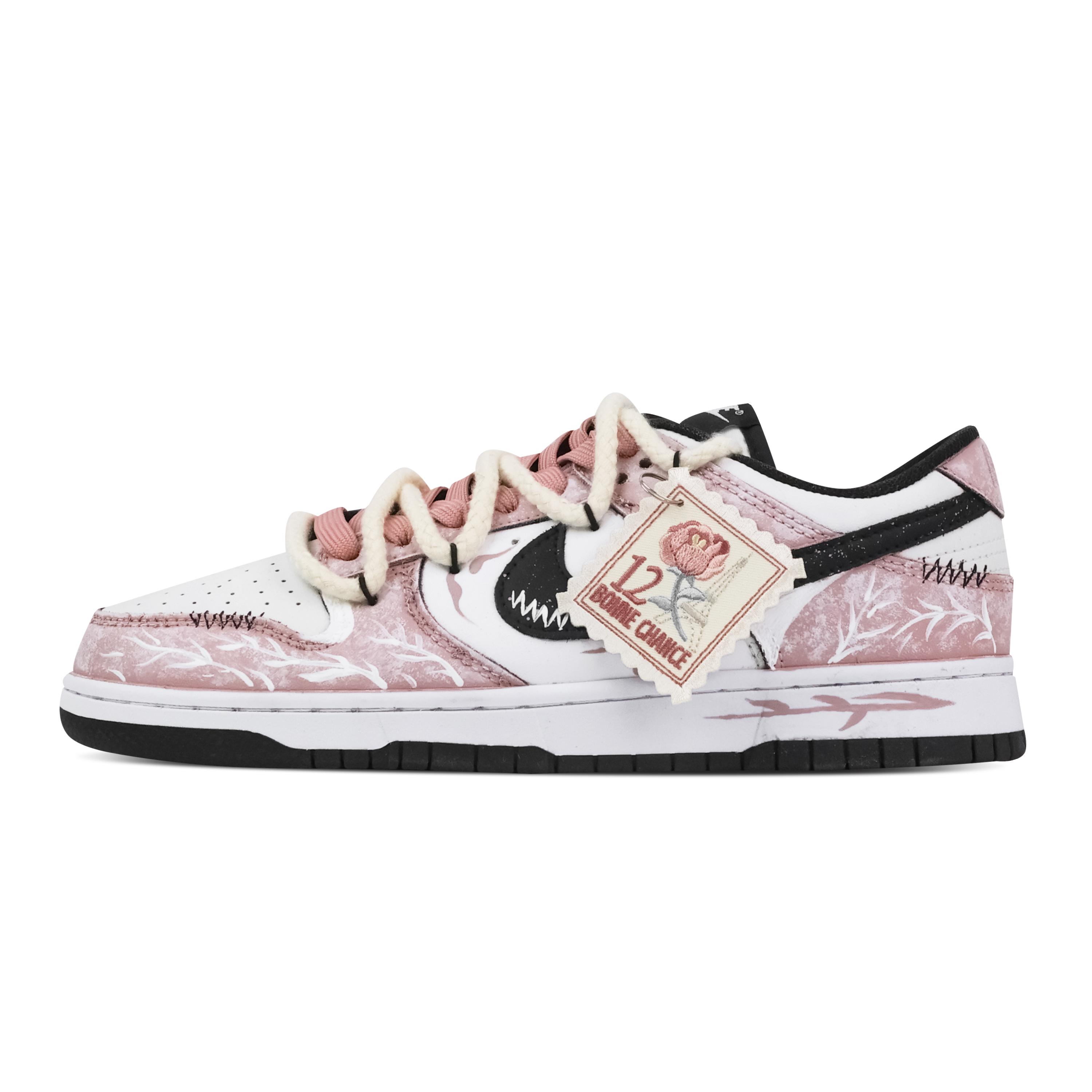 Nike Dunk Pink Rose Postage 1 Abrasion Resistant Low top Skateboard Shoes Unisex Pink White HF5441-100(Team773-1) 42.5
Nike Dunk Pink Rose Postage 1 Abrasion Resistant Low top Skateboard Shoes Unisex Pink White HF5441-100(Team773-1) 42.5