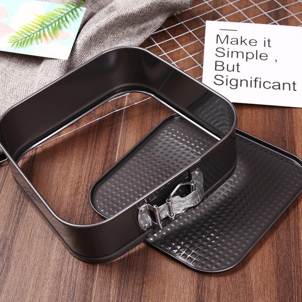 Removable Bottom Square Cake Pan With Buckle Tiramisu Mold Bakeware Chiffon Cake Mold Toast 18cm
Removable Bottom Square Cake Pan With Buckle Tiramisu Mold Bakeware Chiffon Cake Mold Toast 18cm