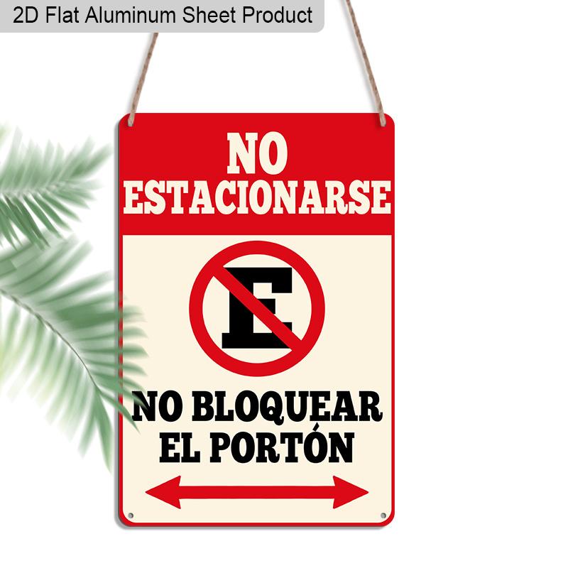 2D Flat 1pc Vintage Spanish Aluminium Wall Art Sign No Parking 8x12 Aluminium Rustic Home Driveway Decor 20*30cm
2D Flat 1pc Vintage Spanish Aluminium Wall Art Sign No Parking 8x12 Aluminium Rustic Home Driveway Decor 20*30cm