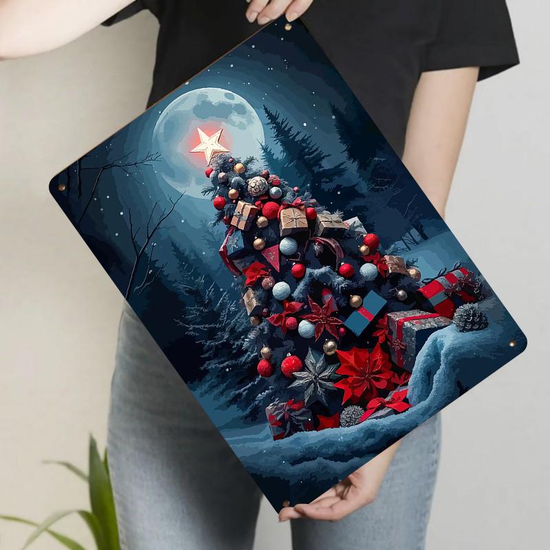 Christmas Night ForestMetal Tin Sign Home Decor Wall Art Holiday Gift 20x30cm(7.8x11.8inch)
Christmas Night ForestMetal Tin Sign Home Decor Wall Art Holiday Gift 20x30cm(7.8x11.8inch)