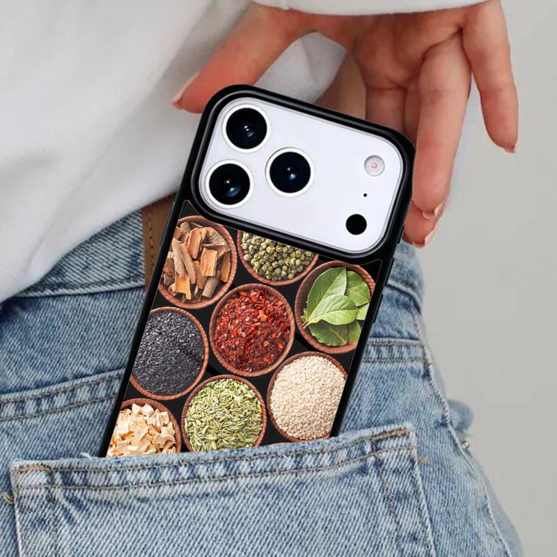 Spices Seasoning Cooking Chef Phone Case for iPhone 17ProMax 12 13 14 15 16e 17 Pro Max Plus Air Cover iPhone 15 Pro Max
Spices Seasoning Cooking Chef Phone Case for iPhone 17ProMax 12 13 14 15 16e 17 Pro Max Plus Air Cover iPhone 15 Pro Max
