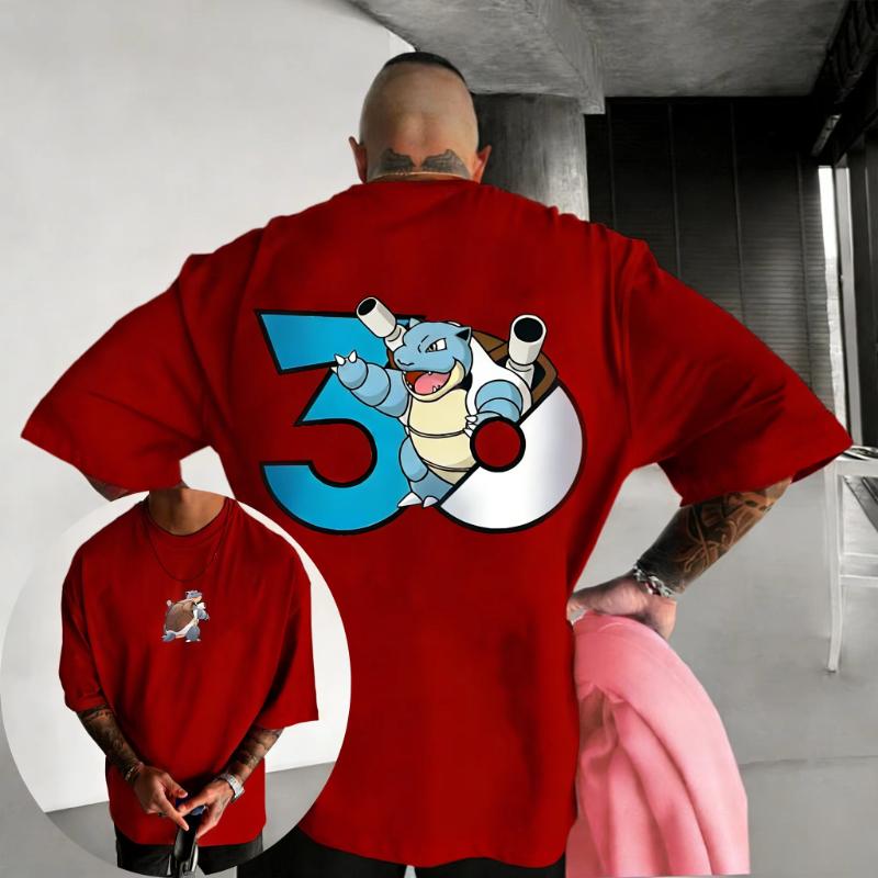 30th Anniversary Blastoise Printed Cotton Tshirt 2026 Summer New Mens and Womens Loose Casual Hip Hop Trendy Short Sleeve Top S
30th Anniversary Blastoise Printed Cotton Tshirt 2026 Summer New Mens and Womens Loose Casual Hip Hop Trendy Short Sleeve Top S