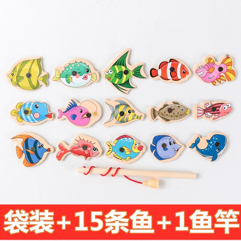 Wooden Magnetic Fishing Children S Educational Power Brain Games Baby Parent-Child Interactive Educational Toys
Wooden Magnetic Fishing Children S Educational Power Brain Games Baby Parent-Child Interactive Educational Toys