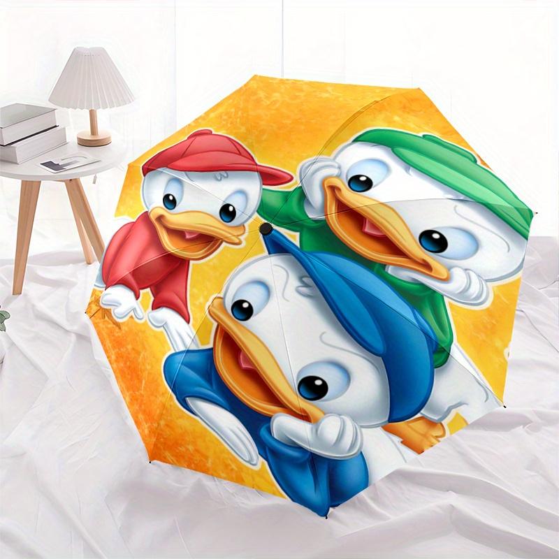 1pc Donald Duck s Nephews Fully Automatic Folding Portable Umbrella, 8 Iron Frames, Three-Fold Design, Suitable for All Seasons, Suitable fo
1pc Donald Duck s Nephews Fully Automatic Folding Portable Umbrella, 8 Iron Frames, Three-Fold Design, Suitable for All Seasons, Suitable fo