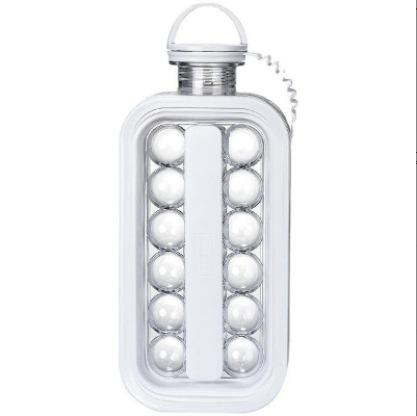 Ice Cube Tray 2 in 1 Portable Puck Making Water Bottle with 17 Grid Flat Lid Cooling Popsicle Cube Molds
Ice Cube Tray 2 in 1 Portable Puck Making Water Bottle with 17 Grid Flat Lid Cooling Popsicle Cube Molds