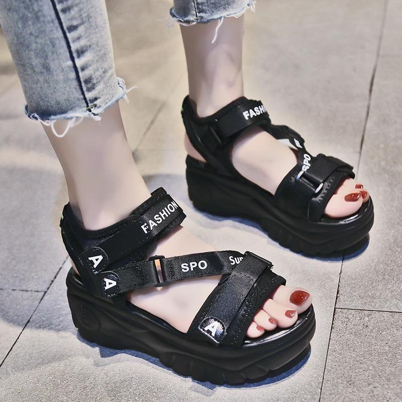 Sandals women 2024 new summer Internet celebrity heightening platform muffin hollow Roman shoes versatile sports beach shoes 35 чёрный
Sandals women 2024 new summer Internet celebrity heightening platform muffin hollow Roman shoes versatile sports beach shoes 35 чёрный