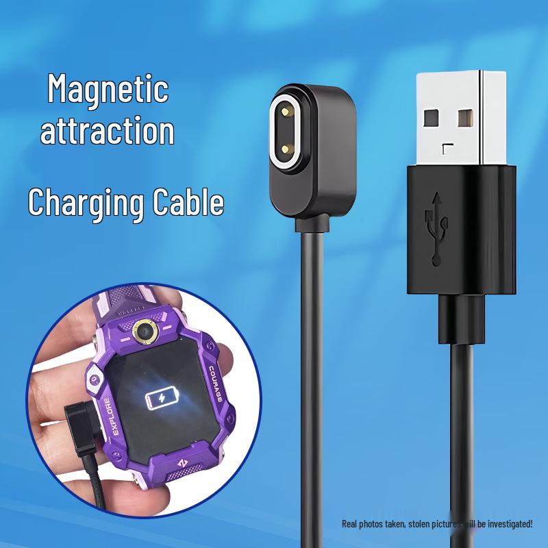 Compatible Charger for Xiaotiancai Z7/Z7A/Z7S Phone Watch Models W2225/W2125/W2025 Z7 Black
Compatible Charger for Xiaotiancai Z7/Z7A/Z7S Phone Watch Models W2225/W2125/W2025 Z7 Black