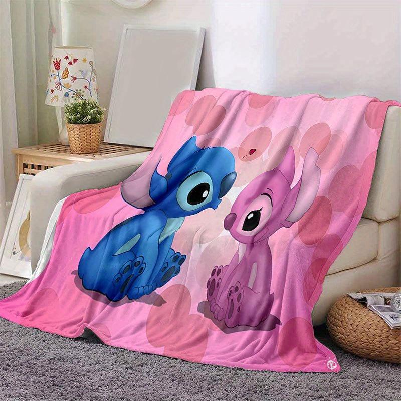 Lilo & Stitch Design Throw Blanket Soft Polyester Fabric for Office Chair or Sofa Ideal for Birthday, Halloween, Christmas Gifts 100x150cm
Lilo & Stitch Design Throw Blanket Soft Polyester Fabric for Office Chair or Sofa Ideal for Birthday, Halloween, Christmas Gifts 100x150cm