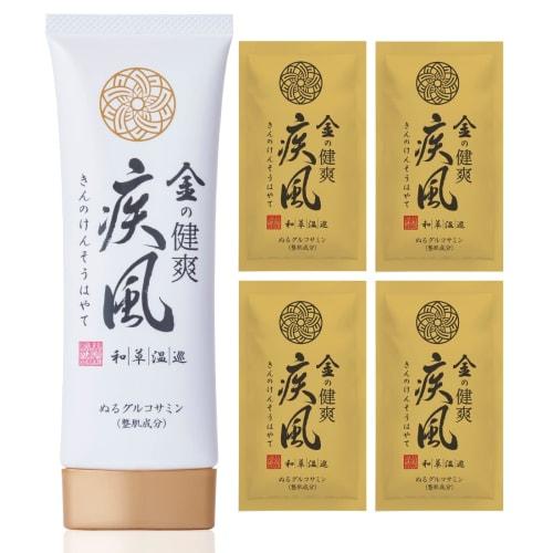 New Yamato Kampo Glucosamine Topical, Kin no Kensou Hayate, 80g, Gel Type, Moisturizing for Lower Back and Knees, Gently Warming (1)
New Yamato Kampo Glucosamine Topical, Kin no Kensou Hayate, 80g, Gel Type, Moisturizing for Lower Back and Knees, Gently Warming (1)