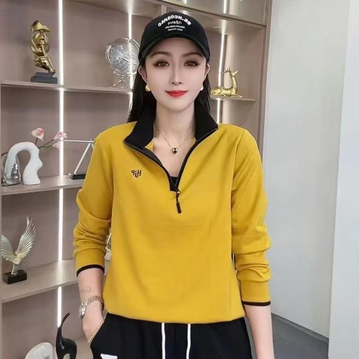 Новая весенняя модная базовая рубашка для женщин, тонкая и универсальная футболка с длинными рукавами, толстовка, нижнее белье, топ 5XL
Новая весенняя модная базовая рубашка для женщин, тонкая и универсальная футболка с длинными рукавами, толстовка, нижнее белье, топ 5XL