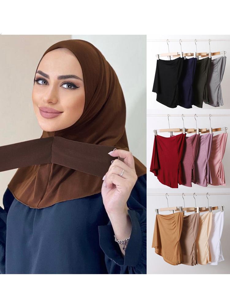 Classical Islam Women Ready To Wear Snap Fastener Hijabs For Woman Full Cover Head Wraps Scarf Turban Caps Turbante Mujer
Classical Islam Women Ready To Wear Snap Fastener Hijabs For Woman Full Cover Head Wraps Scarf Turban Caps Turbante Mujer