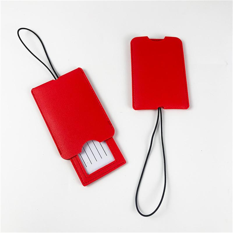 PU Leather Luggage Tag Name ID Address Tags Suitcase Luggage Tag Solid Color Portable Label Boarding Pass Tag червоний
PU Leather Luggage Tag Name ID Address Tags Suitcase Luggage Tag Solid Color Portable Label Boarding Pass Tag червоний