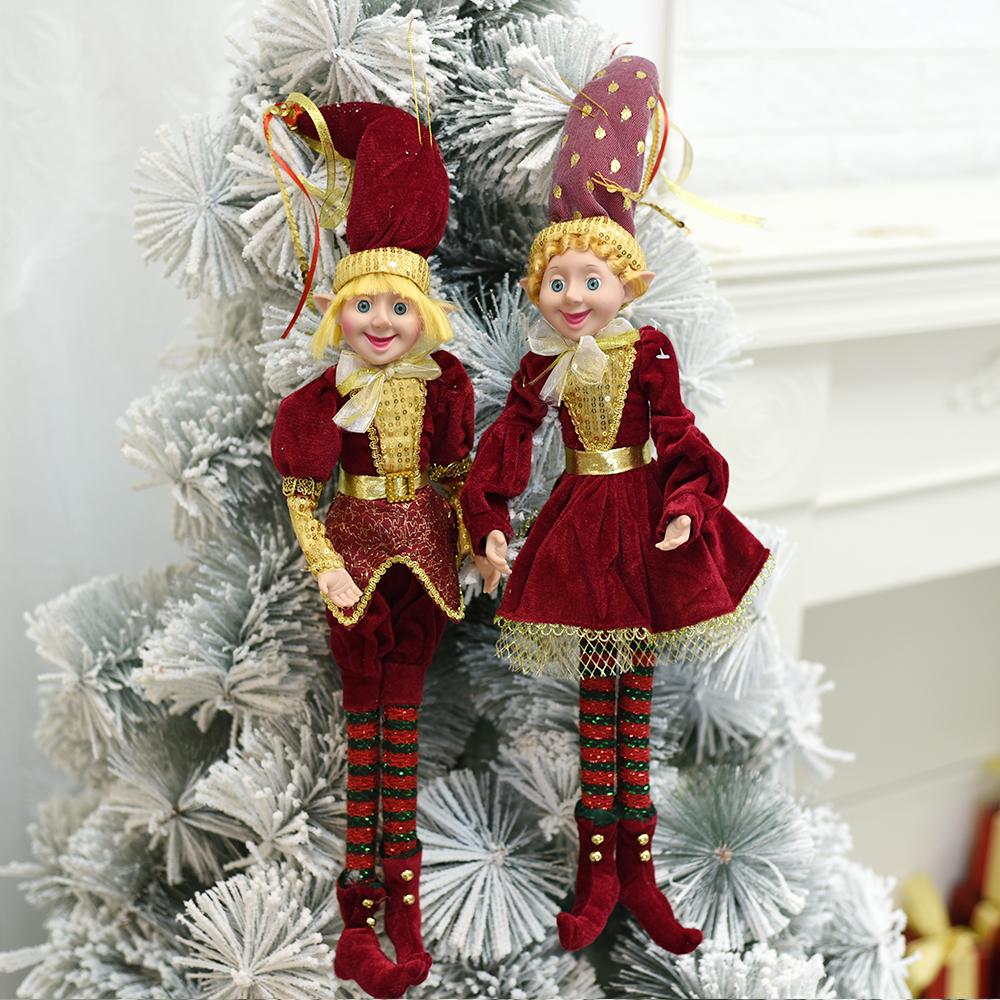 2PCS Пара різдвяних ельфів Плюшева лялька Різдвяна ялинкова прикраса Navidad Новорічна підвіска Орнаменти Домашній декор Дитяча іграшка Подарунок
2PCS Пара різдвяних ельфів Плюшева лялька Різдвяна ялинкова прикраса Navidad Новорічна підвіска Орнаменти Домашній декор Дитяча іграшка Подарунок
