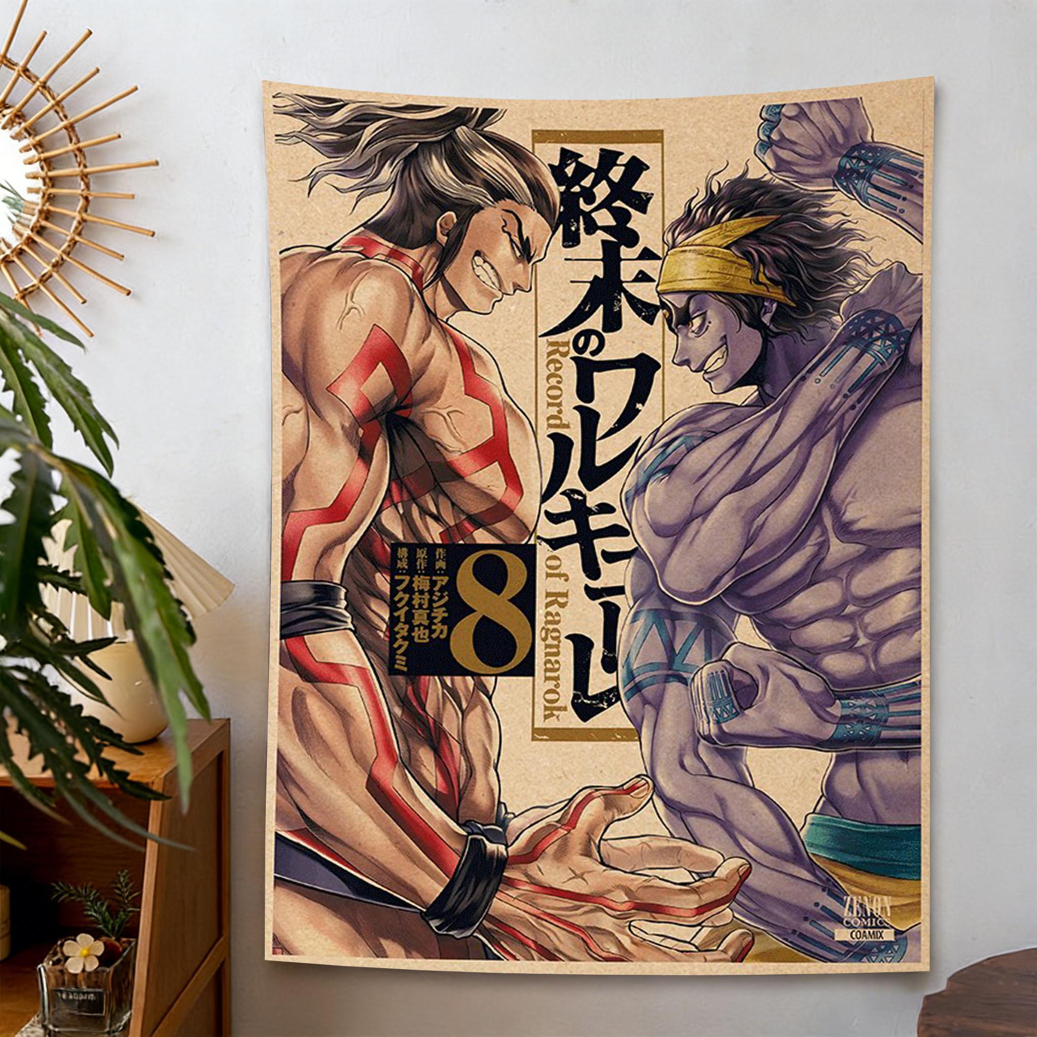 Record of Ragnarok Anime Themed Printed Tapestry Vintage Distressed Wall Hanging Anime Room Wall Aesthetic Background Cloth 74x94cm(29x37in)
Record of Ragnarok Anime Themed Printed Tapestry Vintage Distressed Wall Hanging Anime Room Wall Aesthetic Background Cloth 74x94cm(29x37in)