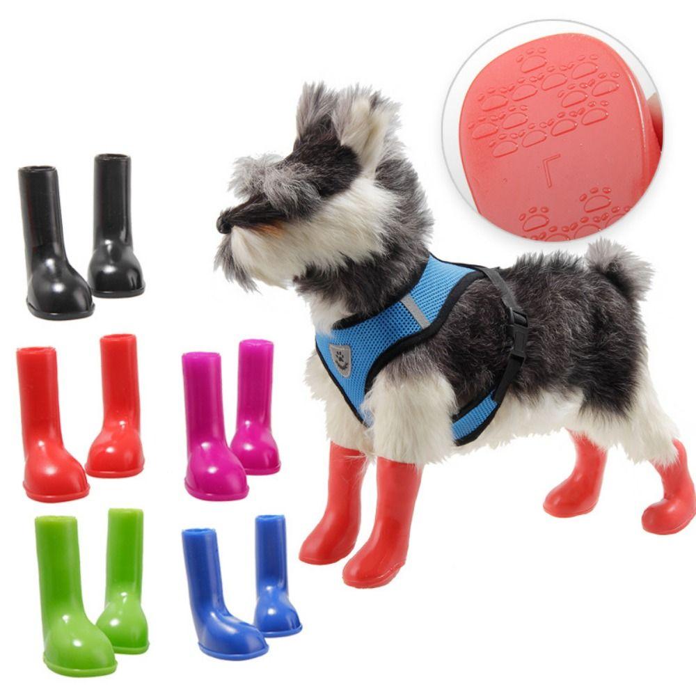 4Pcs Waterproof Pet Dog Shoes Non Slip Pet Paws Protective Comfortable Foot Cover Snow M рожевий
4Pcs Waterproof Pet Dog Shoes Non Slip Pet Paws Protective Comfortable Foot Cover Snow M рожевий