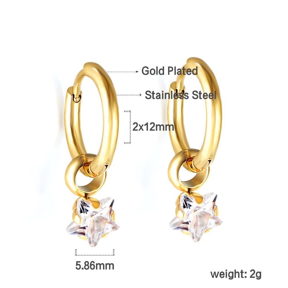 Wedding Bridal Shiny AAA CZ Drop Earrings Geometric Star Heart Clearly Zirconia Dangle Pendients Surgical Steel Huggies Clips
Wedding Bridal Shiny AAA CZ Drop Earrings Geometric Star Heart Clearly Zirconia Dangle Pendients Surgical Steel Huggies Clips