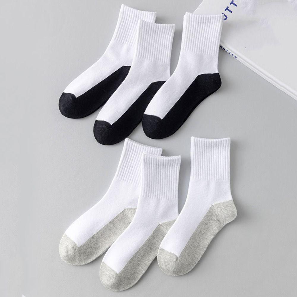 4/6Pairs Hosiery Men s Mid-calf Socks Simple Sports Sock Comfortable Men Tube Socks Outdoor Grey
4/6Pairs Hosiery Men s Mid-calf Socks Simple Sports Sock Comfortable Men Tube Socks Outdoor Grey