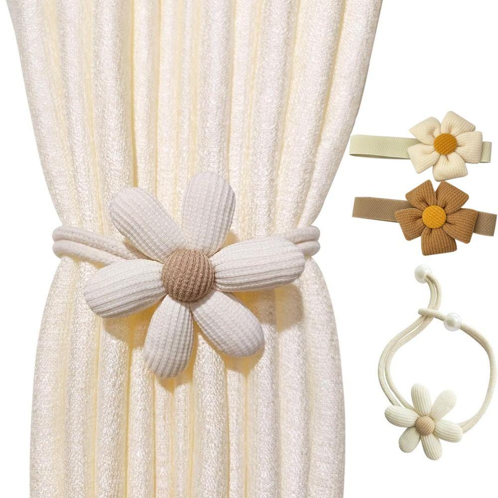 Elastic Band Curtain Tie Handmade floral Storage Tie New Curtain Buckle Room Decoration 02
Elastic Band Curtain Tie Handmade floral Storage Tie New Curtain Buckle Room Decoration 02