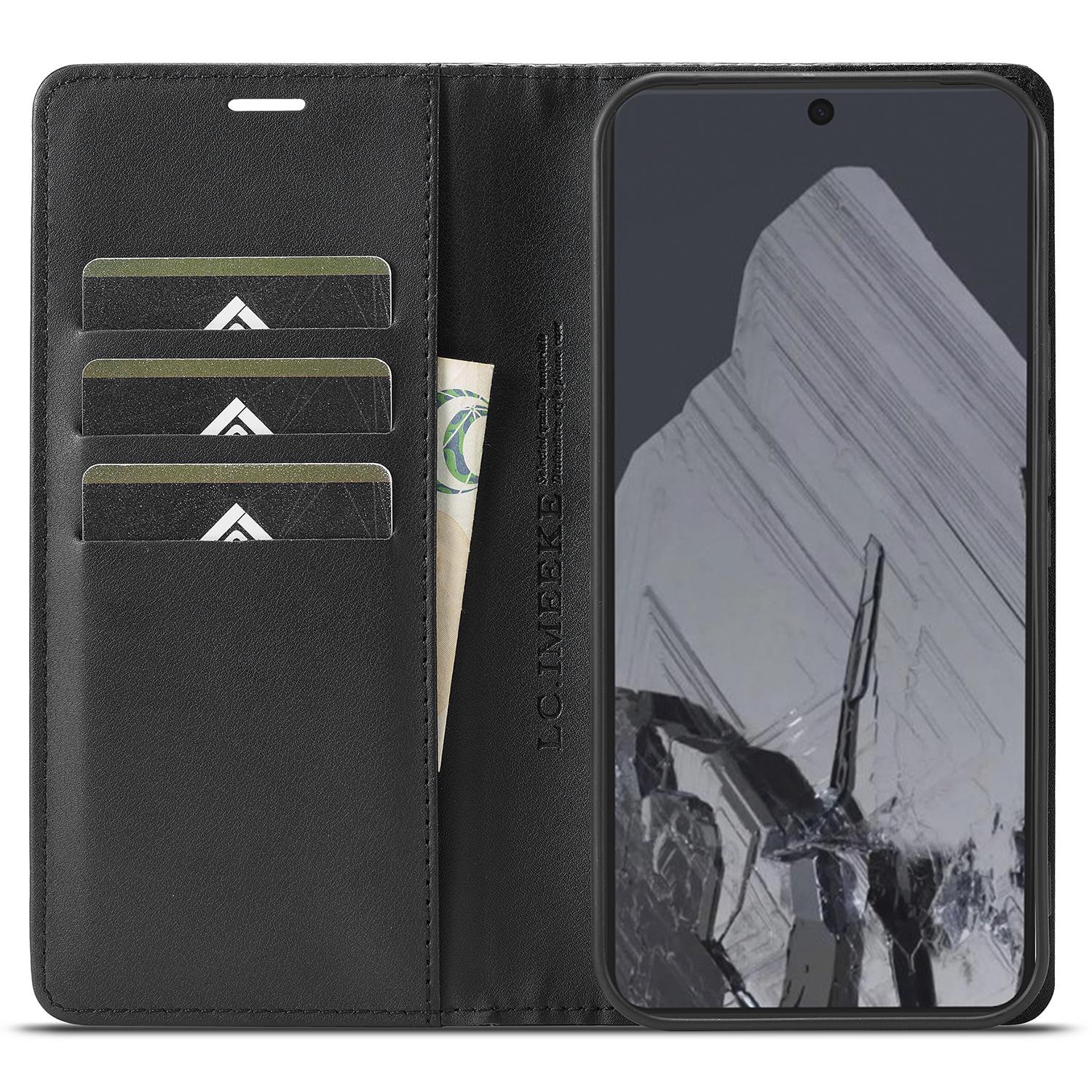 LC.IMEEKE For Google Pixel 9 Pro XL Wallet Case Carbon Fiber Texture Leather Flip Phone Cover Vertical Stripe
LC.IMEEKE For Google Pixel 9 Pro XL Wallet Case Carbon Fiber Texture Leather Flip Phone Cover Vertical Stripe