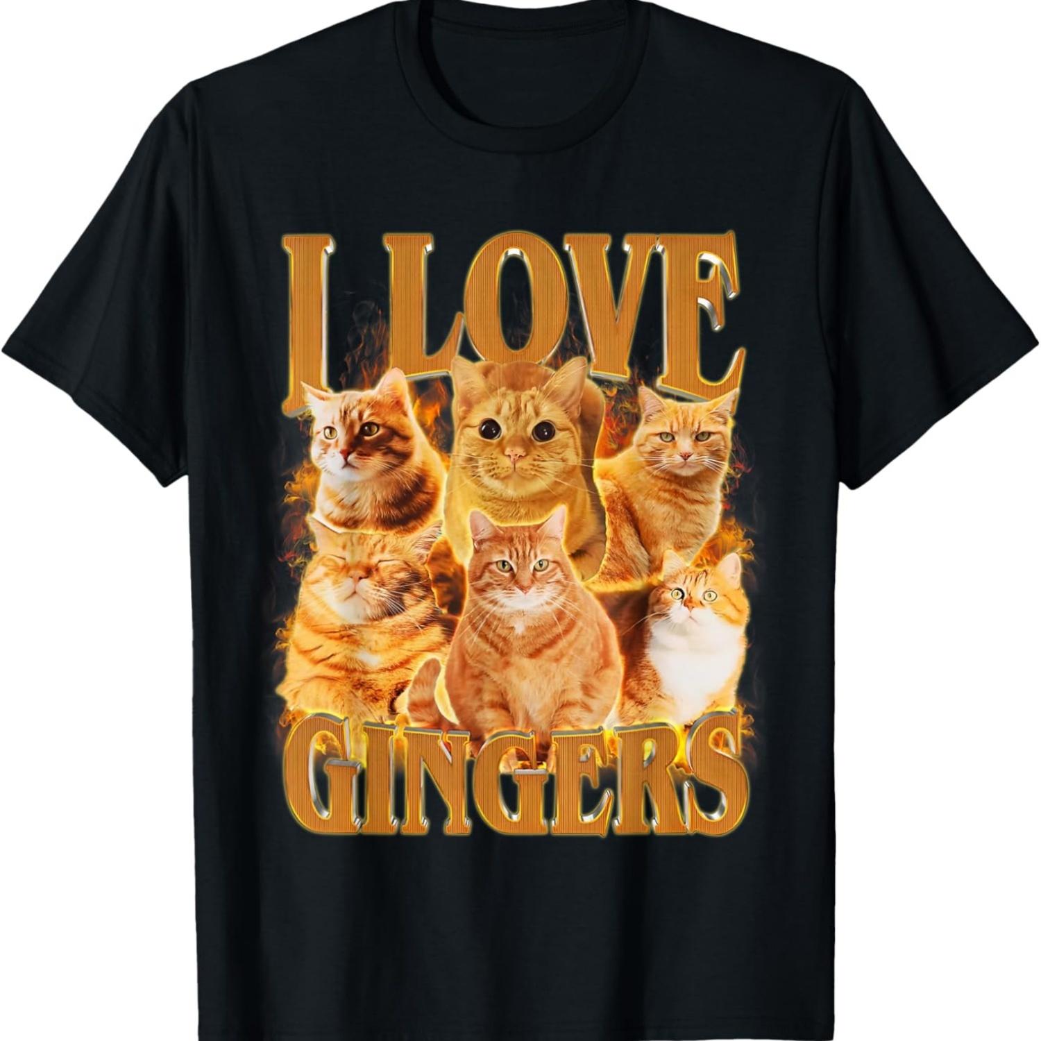 I Love Gingers Cat Funny Oddly Bootleg Specific Dank Meme T-Shirt S чёрный
I Love Gingers Cat Funny Oddly Bootleg Specific Dank Meme T-Shirt S чёрный
