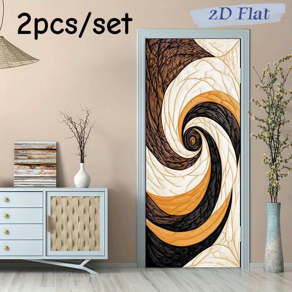 2pcs Modern Art Abstract Lines Spiral Pattern Decorative Wall Stickers Living Room Bedroom Entrances TV Background Wall Creative (as the picture,38.5x200cmx2)
2pcs Modern Art Abstract Lines Spiral Pattern Decorative Wall Stickers Living Room Bedroom Entrances TV Background Wall Creative (as the picture,38.5x200cmx2)